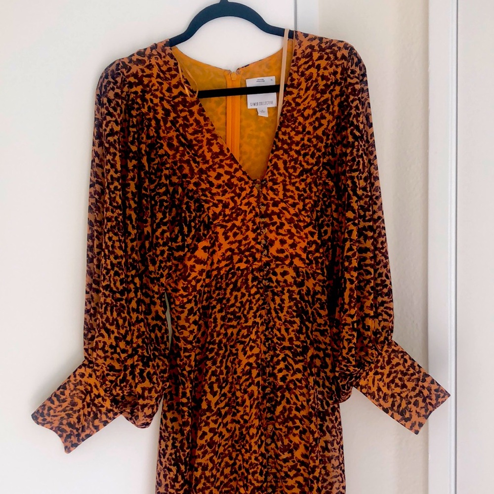 C/Meo leopard dress
